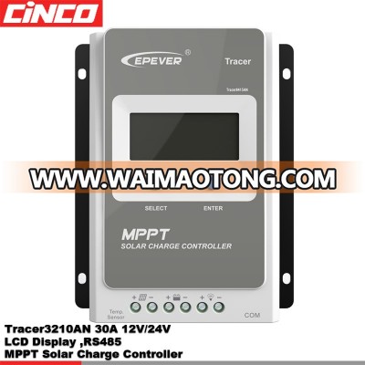 Tracer3210AN 30A 12V/24V epsolar/epever MPPT Solar Charge Controller cheap price high quality