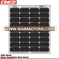 50W solar panel, PV solar module